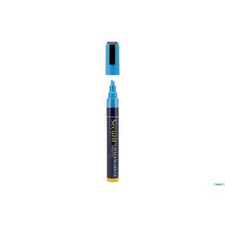 PENNARELLO A GESSO LIQUIDO SINGOLO, PUNTA MEDIA 2-6 MM, COLORE BLU SMA510-BU