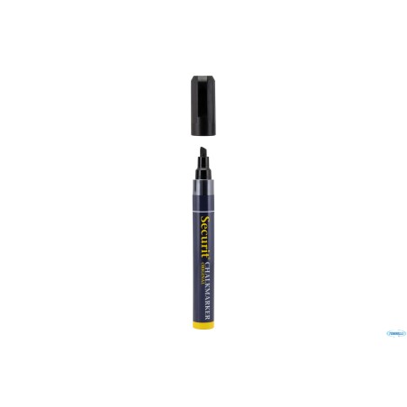 PENNARELLO A GESSO LIQUIDO SINGOLO, PUNTA MEDIA 2-6 MM, COLORE NERO   SMA510-BL