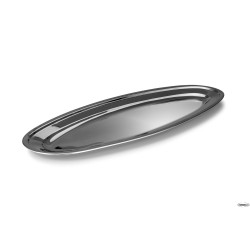 VASSOIO OVALE PESCE INOX CM 70 X 25,8   7101