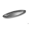 VASSOIO OVALE PESCE INOX CM 70 X 25,8   7101
