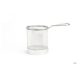 AL ANDALUS - MINI CESTINO FRITTI INOX CM 9X12,5 7481