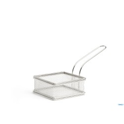 AL ANDALUS - MINI CESTINO FRITTI INOX CM11X11 H4,5 7488