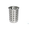 CESTINO PORTAPOSATE INOX SATINATO TONDO CM.9,7XH.13,7  11999