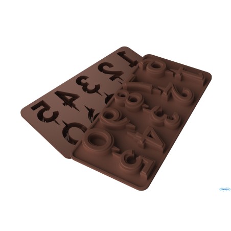 DOLCI - STAMPO CIOCCOLATINI. NUMERI 3GD315