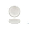 GENESYS EVO BIANCO-PIATTO ALTO CM.23,3 IN PORCELLANA CON FINITURA ESTERNA A BUCCIA D'ARANCIA