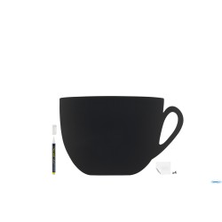 LAVAGNA SILHOUETTE TAZZA CM 28,3X44,5 CON PENNARELLO FB-CUP