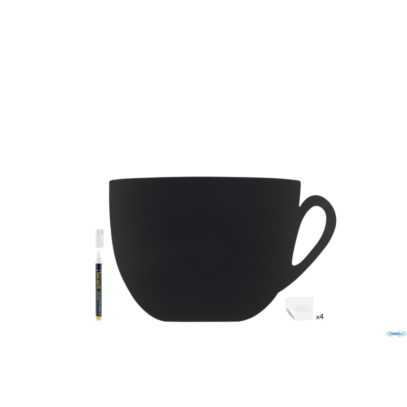 LAVAGNA SILHOUETTE TAZZA CM 28,3X44,5 CON PENNARELLO FB-CUP LAVAGNA SILHOUETTE TAZZA CM 28,3X44,5 CON PENNARELLO FB-CUP