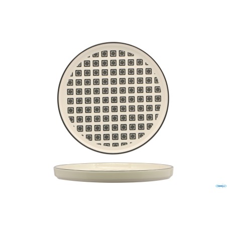 MOSAIK-PIATTO NORDIC CM.27 BLACK   RH43880-27-J99F