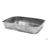 VASSOIO RETTANGOLARE ACCIAIO CM.28X18,5X3 - GPSS89