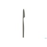 ATLANTIDA ICE BLACK-COLTELLO TAVOLA INOX 18-10 CM22,6