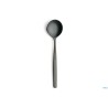 ATLANTIDA ICE BLACK-CUCCHIAIO DOLCE INOX 18-10 CM.16,3 MM.5