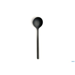 ATLANTIDA ICE BLACK-CUCCHIAIO MOKA INOX 18-10 CM.10,9 MM.3,5
