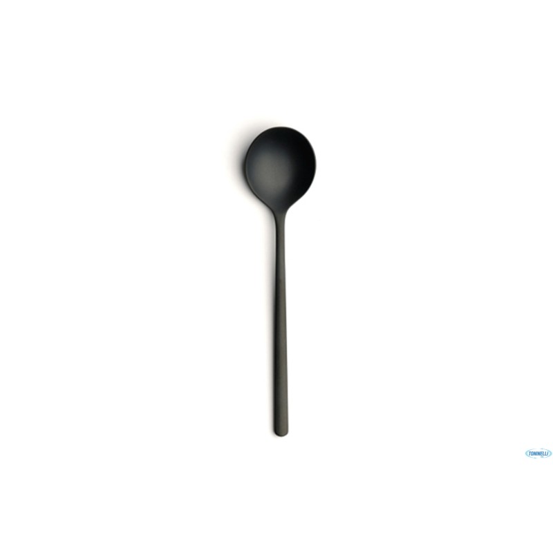 ATLANTIDA ICE BLACK-CUCCHIAIO MOKA INOX 18-10 CM.10,9 MM.3,5 ATLANTIDA ICE BLACK-CUCCHIAIO MOKA INOX 18-10 CM.10,9 MM.3,5