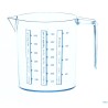CARAFFA GRADUATA LT.0,75 DECOR. COSMO