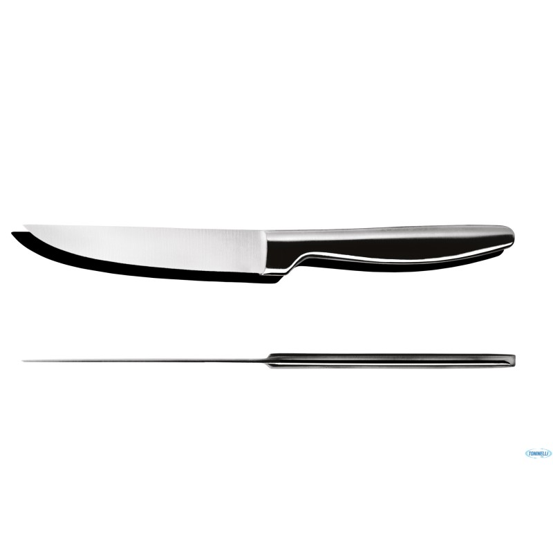 CHULETEROS HQ COLTELLO STEAK K6.2 LAMA LISCIA MANICO  SATIN 6013