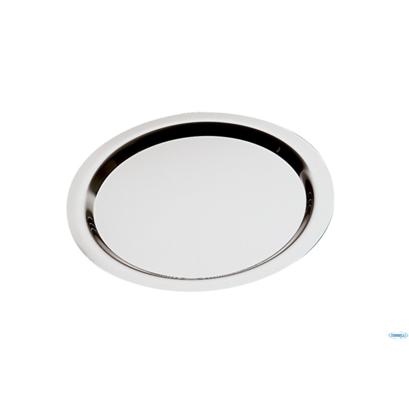 FINESSE-VASSOIO TONDO CM 48 ACCIAIO INOX 18/0 SPESSORE 0,8 MM