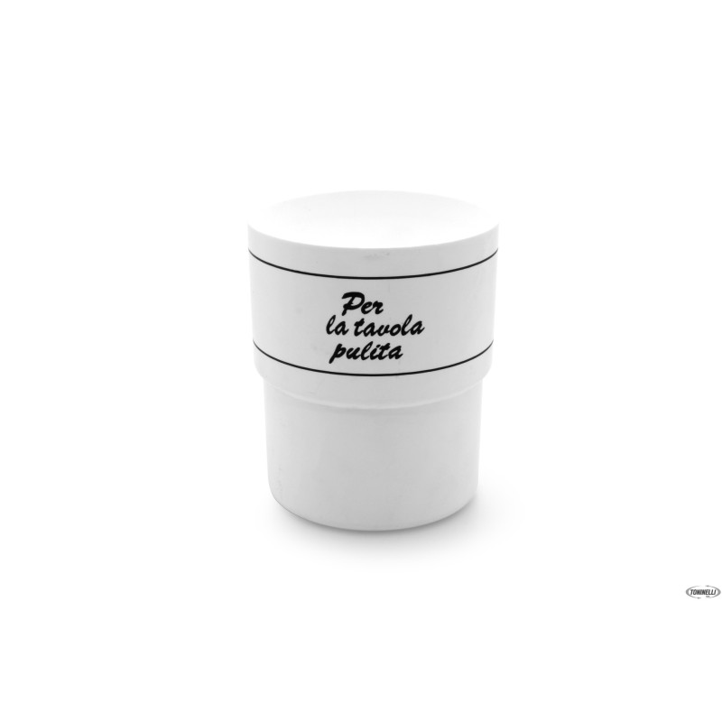 GETTACARTA IN PLASTICA DA TAVOLA BIANCO CM 11 42464 GETTACARTA IN PLASTICA DA TAVOLA BIANCO CM 11 42464