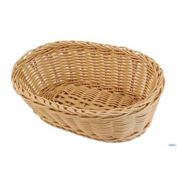 HORECAPROFESSIONAL - CESTINO PANE PESANTE OVALE CM.25X18 H 8 NATURALE  SPB-8CN