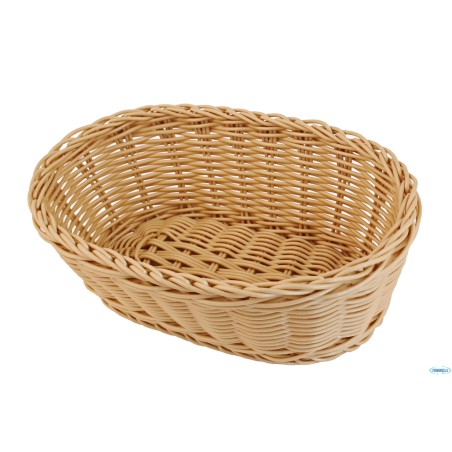 HORECAPROFESSIONAL - CESTINO PANE PESANTE OVALE CM.25X18 H 8 NATURALE  SPB-8CN