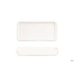 MEKKANO CREAM - COPPETTA PORCELLANA RETTANGOLARE 15X7,5 BASSA L9562