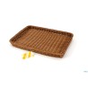 MIDOLLINO-CESTA RETTANGOLARE 40X30X3,5 MARRONE BB-4030-B