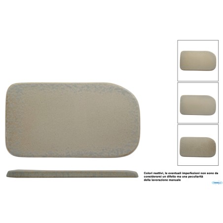 ANTIQUA-BASE GOURMET RETTANGOLARE CM.25X14 IN GRES PORCELLANATO