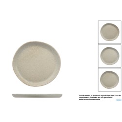 ANTIQUA-PIATTINO PIANO ORGANIC CM.16 IN GRES PORCELLANATO