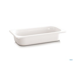 ECOLINE CONTENITORE GN 1/4 CM 26,4 X 16,2XH.6,5  1,35 LITRI IN  MELAMINA, BIANCO