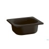 ECOLINE CONTENITORE GN 1/6 CM 17,6 X 16,2XH.6,5  0,8 LITRI IN MELAMINA, NERO