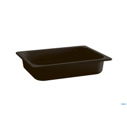 ECOLINE-CONTENITORE GN 1/1 CM53 X 32,5XH.6,5   7,1 LITRI IN MELAMINA, NERO