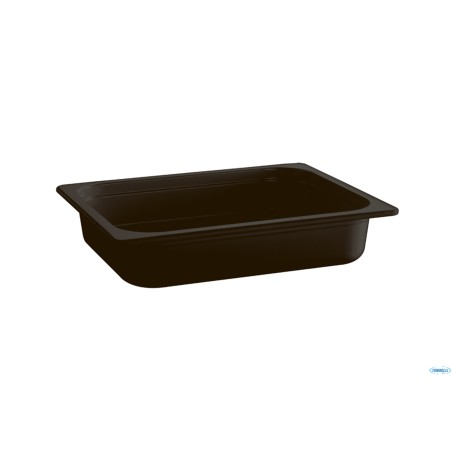 ECOLINE-CONTENITORE GN 1/1 CM53 X 32,5XH.6,5   7,1 LITRI IN MELAMINA, NERO