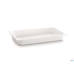 ECOLINE-CONTENITORE GN 1/1 CM53 X 32,5XH.6,5  7,1 LITRI. IN MELAMINA, BIANCO