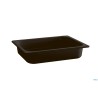 ECOLINE-CONTENITORE GN 1/2 CM 32,5 X 26,5 XH. 6,5  3,4 LITRI IN MELAMINA, NERO