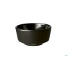 FLOAT-COPPETTA MELAMINA NERO CM.13XH.6,5 CON PIEDINI ANTISCIVOLO  83905