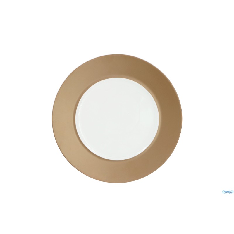 FLORENCE BRONZO-BIANCO PIATTO PIANO CM.28 ST00011028-19224 FLORENCE BRONZO-BIANCO PIATTO PIANO CM.28 ST00011028-19224