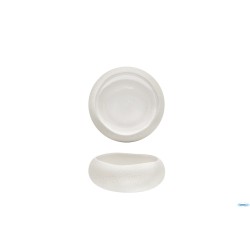 GENESYS EVO BIANCO-COPPETTA CM.13,7 IN PORCELLANA CON FINITURA ESTERNA A BUCCIA D'ARANCIA
