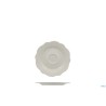 GRACE-PIATTO TAZZA CAFFE IN PORC. ALLUMINICA CM 12,5