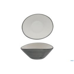 JUSTCOLOR GREY-COPPETTA OVALE CM.12X10,2XH.4,6 CHB3868-1135O