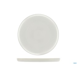 JUSTWHITE-PIATTO TONDO BORDO ALTO CM.28,5  HHP11199