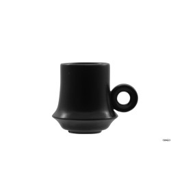 KAMA NERO MATT - TAZZA CAFFE  8 CL- ALLUMINA