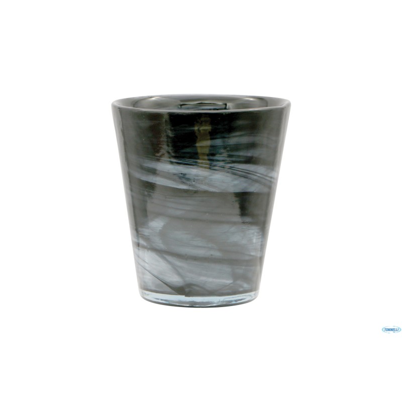 KOSMO CENERE - BICCHIERE ACQUA NERO CL 28