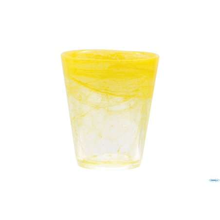 KOSMO LUCE - BICCHIERE ACQUA GIALLO CL 28