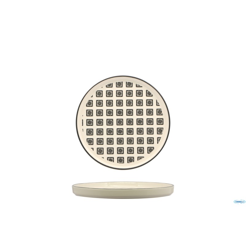 MOSAIK-PIATTO NORDIC CM.21 BLACK   RH43880-21-J99F