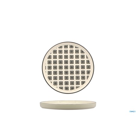 MOSAIK-PIATTO NORDIC CM.21 BLACK   RH43880-21-J99F