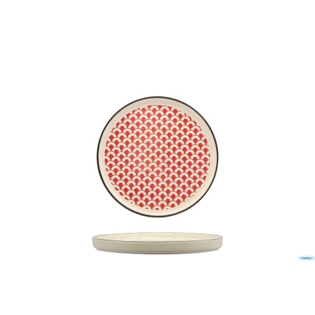 MOSAIK-PIATTO NORDIC CM.21 RED    RH43880-21-J63B