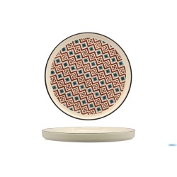 MOSAIK-PIATTO NORDIC CM.27 BROWN   RH43880-27-J56CI