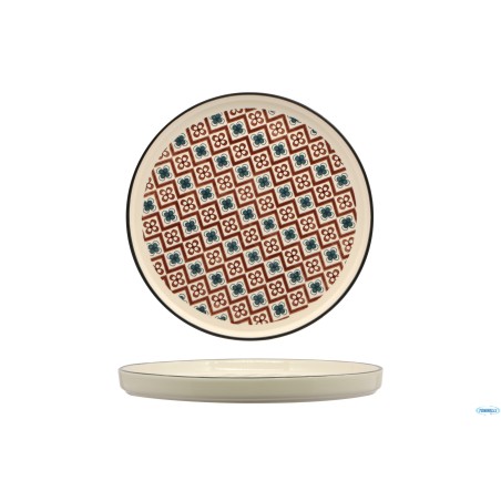 MOSAIK-PIATTO NORDIC CM.27 BROWN   RH43880-27-J56CI