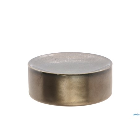 OXIDE-COLONNA GOURMET TONDA BASSA CM.10,5XH.4 IN PORCELLANA