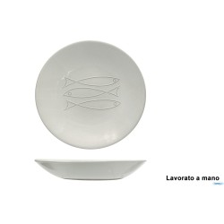 PELAGO-PIATTO FONDO COUPE CM.26,5 H.4,5 IN GRES PORCELLANATO