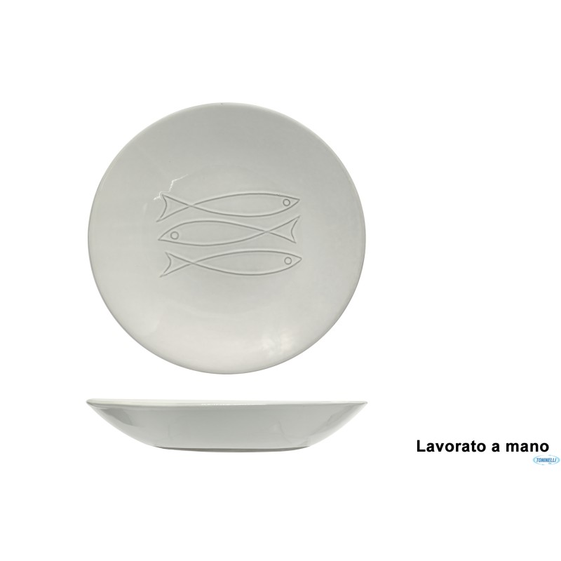 PELAGO-PIATTO FONDO COUPE CM.26,5 H.4,5 IN GRES PORCELLANATO PELAGO-PIATTO FONDO COUPE CM.26,5 H.4,5 IN GRES PORCELLANATO